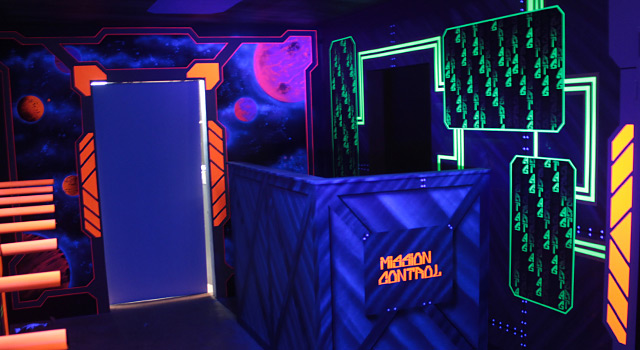 LaserTag // Vesting-Room and Lobby